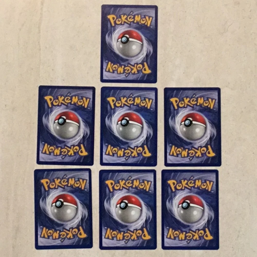 1999 Pokemon Cards Venonat Grimer Zubat Rattata Tentacool Ekans Lot Of 7 TCG